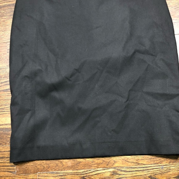 Chaps Skirt Black Weekday Ready Pull-On Straight 8 - Picture 5 of 8